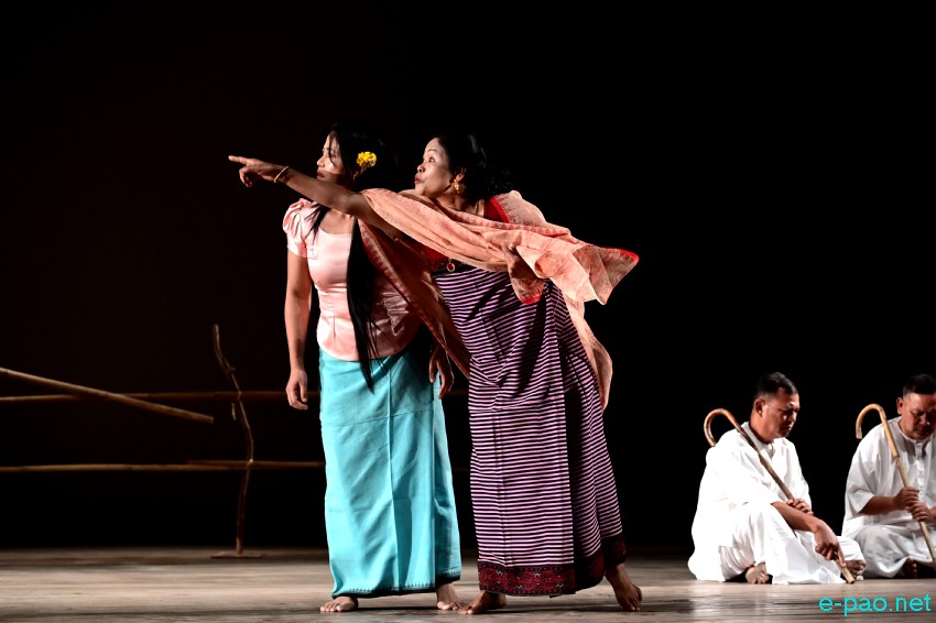 Tamnalai (Haunting Spirit) :: Play by Kalakshetra Manipur at Maharaj Chandrikriti Auditorium, Imphal :: 27th March 2025