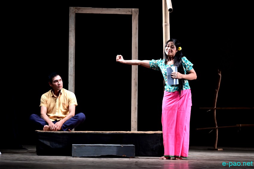 Tamnalai (Haunting Spirit) :: Play by Kalakshetra Manipur at Maharaj Chandrikriti Auditorium, Imphal :: 27th March 2025