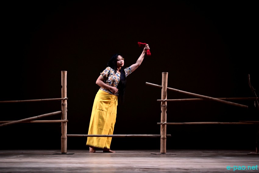 Tamnalai (Haunting Spirit) :: Play by Kalakshetra Manipur at Maharaj Chandrikriti Auditorium, Imphal :: 27th March 2025