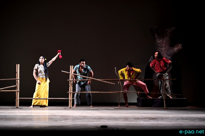 Tamnalai (Haunting Spirit) :: Play by Kalakshetra Manipur at Maharaj Chandrikriti Auditorium, Imphal :: 27th March 2025
