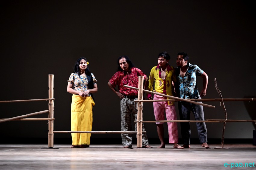 Tamnalai (Haunting Spirit) :: Play by Kalakshetra Manipur at Maharaj Chandrikriti Auditorium, Imphal :: 27th March 2025