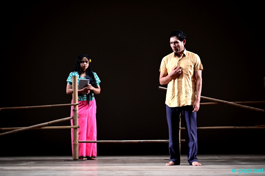 Tamnalai (Haunting Spirit) :: Play by Kalakshetra Manipur at Maharaj Chandrikriti Auditorium, Imphal :: 27th March 2025