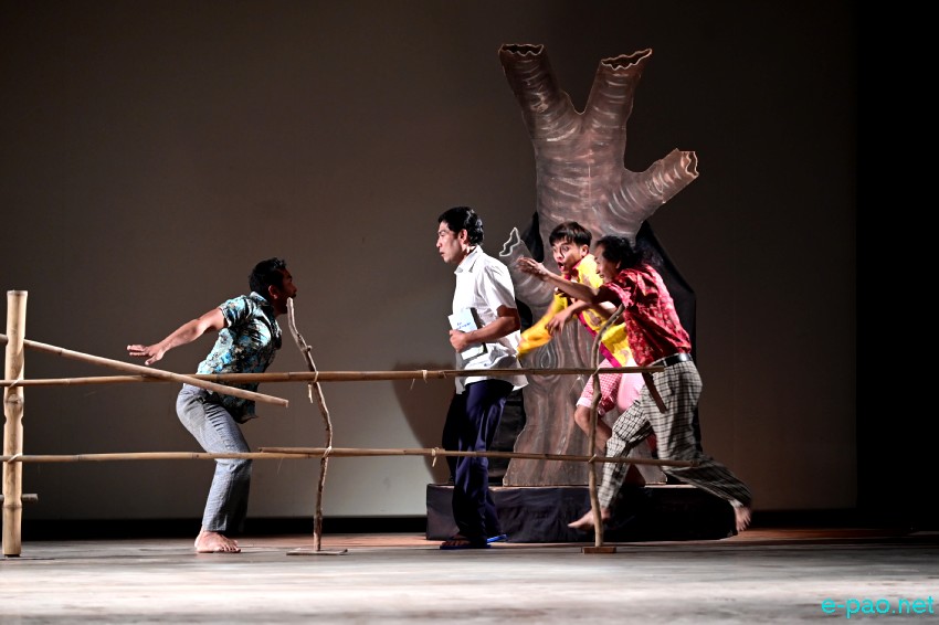 Tamnalai (Haunting Spirit) :: Play by Kalakshetra Manipur at Maharaj Chandrikriti Auditorium, Imphal :: 27th March 2025