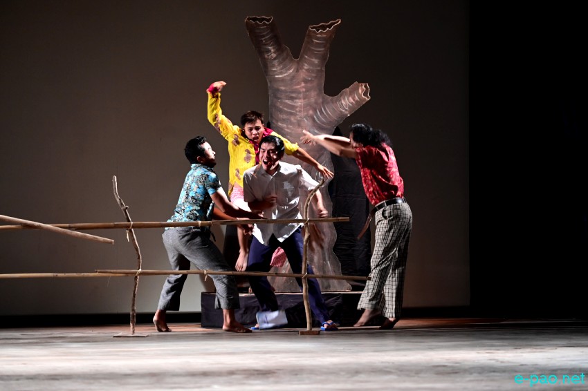 Tamnalai (Haunting Spirit) :: Play by Kalakshetra Manipur at Maharaj Chandrikriti Auditorium, Imphal :: 27th March 2025