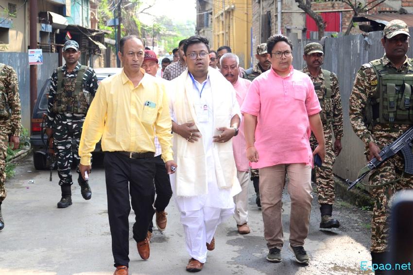 18th Lok Sabha polls for Inner Manipur Parliamentary Constituency at Imphal :: April 19 2024