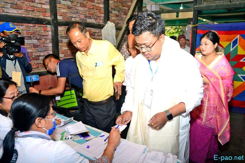 18th Lok Sabha polls for Inner Manipur Parliamentary Constituency at Imphal :: April 19 2024