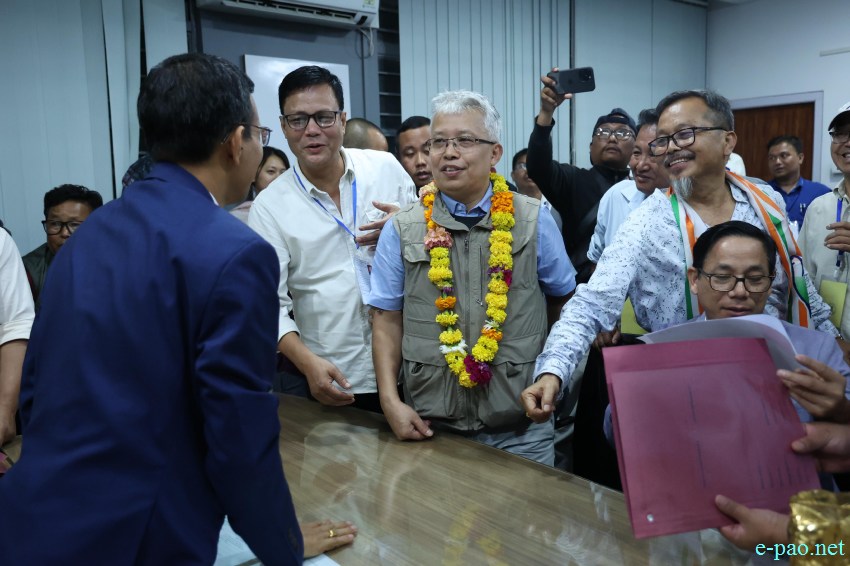 Congress candidate Prof Angomcha Bimol Akoijam wins in Inner Manipur Parliamentary Constituency for 18th Lok Sabha polls :: June 04 2024