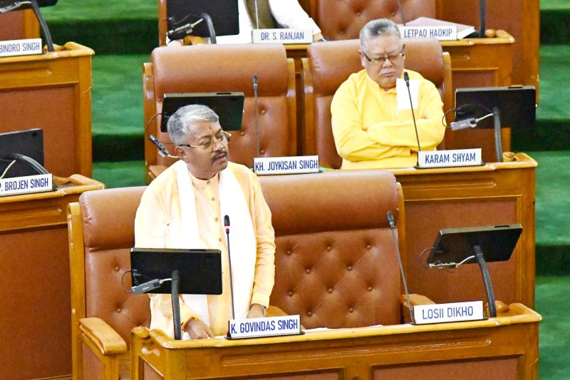 8th Session of the 12th Manipur Legislative Assembly :: September 03 2026