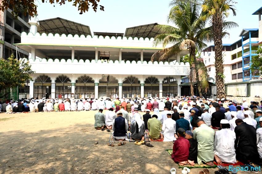 Id-ul-Fitr festival celebrated by Muslim community in Hatta Golapati Imphal :: April 11th 2024