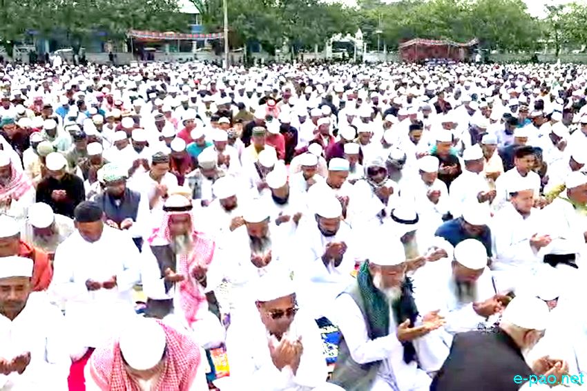 Eid-Ul-Zuha festival celebrated at Sangaiyumpham Eidgah, Thoubal District :: 28th May 2026