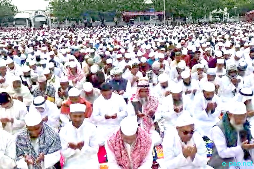 Eid-Ul-Zuha festival celebrated at Sangaiyumpham Eidgah, Thoubal District  :: 28th May 2026
