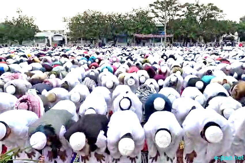 Eid-Ul-Zuha festival celebrated at Sangaiyumpham Eidgah, Thoubal District :: 28th May 2026