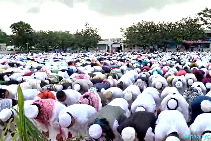 Eid-Ul-Zuha festival celebrated at Sangaiyumpham Eidgah, Thoubal District :: 28th May 2026