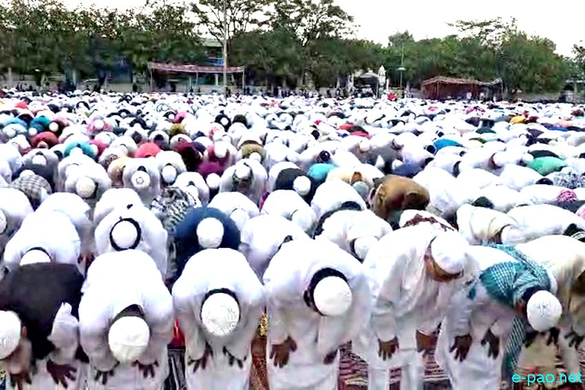 Eid-Ul-Zuha festival celebrated at Sangaiyumpham Eidgah, Thoubal District :: 28th May 2026