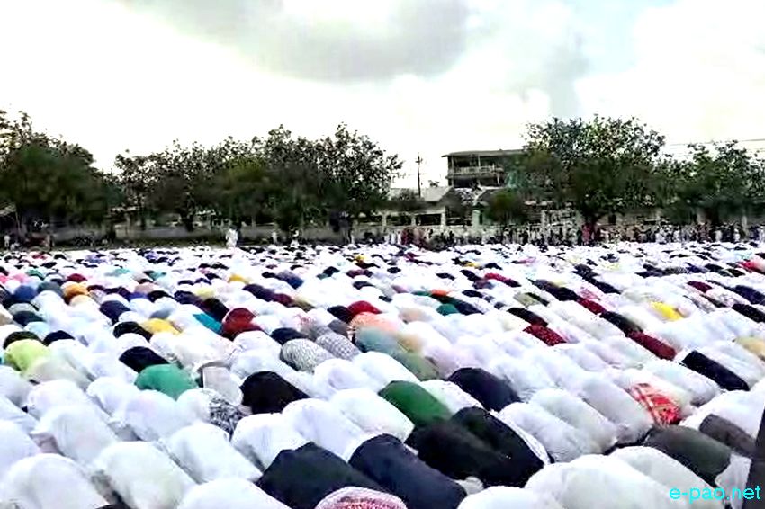 Eid-Ul-Zuha festival celebrated at Sangaiyumpham Eidgah, Thoubal District  :: 28th May 2026