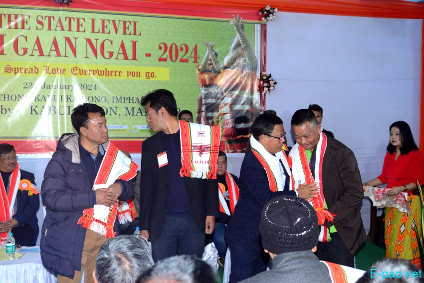 State Level Kabui Gaan-Ngai at Keishamthong Kabui Khul , Imphal :: 23rd January 2024