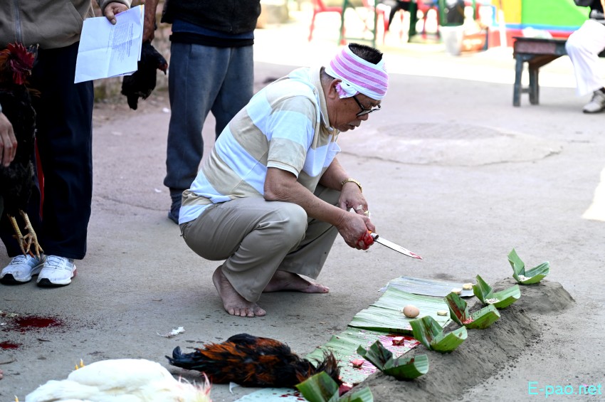 Lhangpat Mei : Ritual Program perfomed during Gaan Ngai festival at Keishamthong Kabui Khul :: 5th January 2026