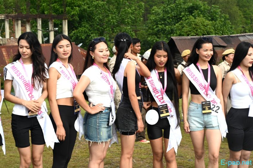 5th Shirui Lily Festival: Contestants of Miss Shirui Beauty Pageant at Heritage Ground, Ukhrul :: 22nd May 2025