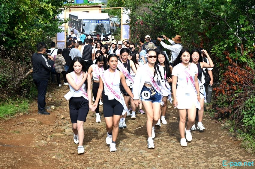 5th Shirui Lily Festival: Contestants of Miss Shirui Beauty Pageant at Heritage Ground, Ukhrul :: 22nd May 2025