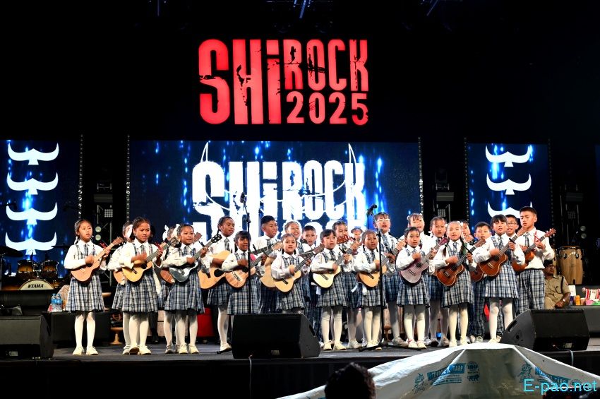 SHiROCK music festival, part of Shirui Lily festival 2025 at Bakshi Ground, Ukhrul :: 24th May 2025