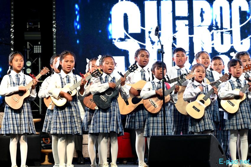 SHiROCK music festival, part of Shirui Lily festival 2025 at Bakshi Ground, Ukhrul :: 24th May 2025