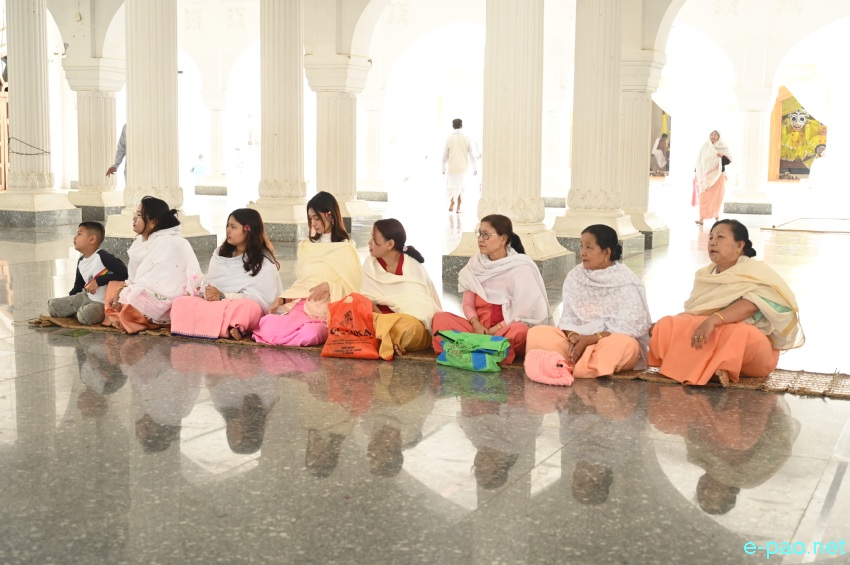 Yaoshang Day 2 ::  Pichakari at Shree Shree Govindajee Temple , Imphal :: 26th March 2024