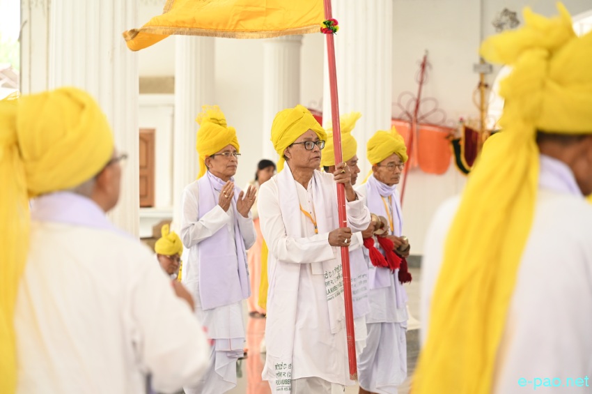 Yaoshang Day 2 ::  Pichakari at Shree Shree Govindajee Temple , Imphal :: 26th March 2024