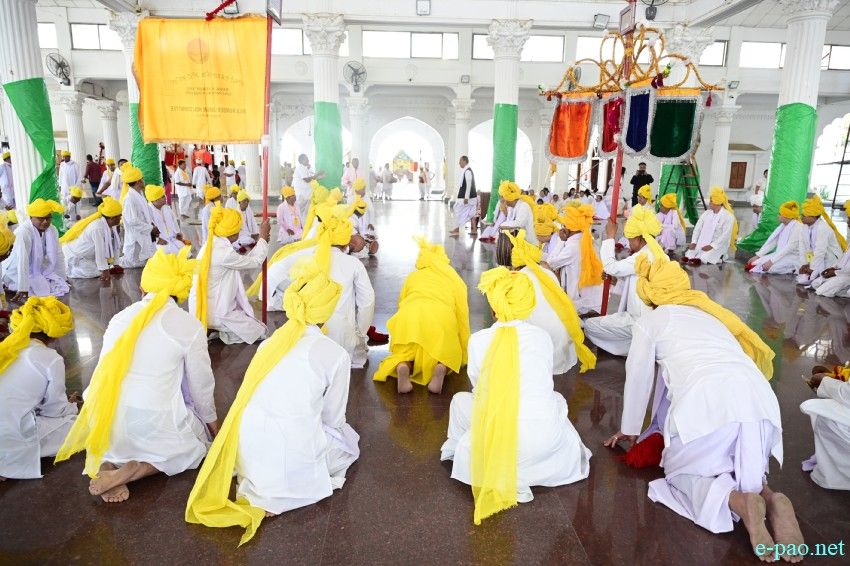Yaoshang Day 2 ::  Pichakari at Shree Shree Govindajee Temple , Imphal :: 15th March 2025
