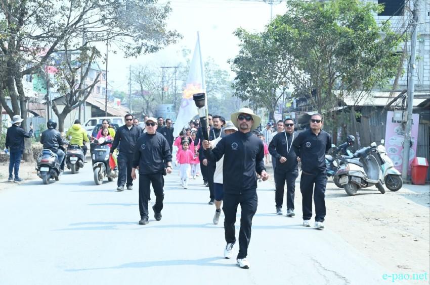 Yaoshang Mei Loukhatpa - Torch lighting by members of club from Leikai Clubs  :: 03rd March 2026
