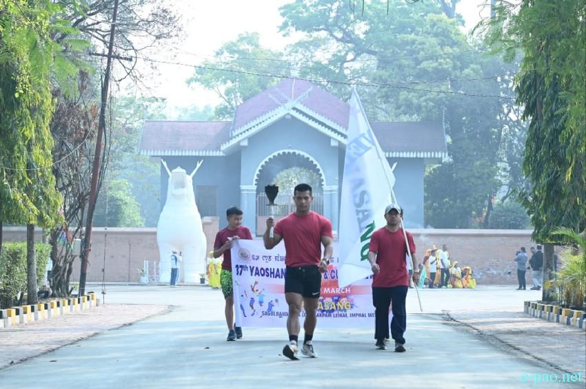 Yaoshang Mei Loukhatpa - Torch lighting by members of club from Leikai Clubs :: 03rd March 2026