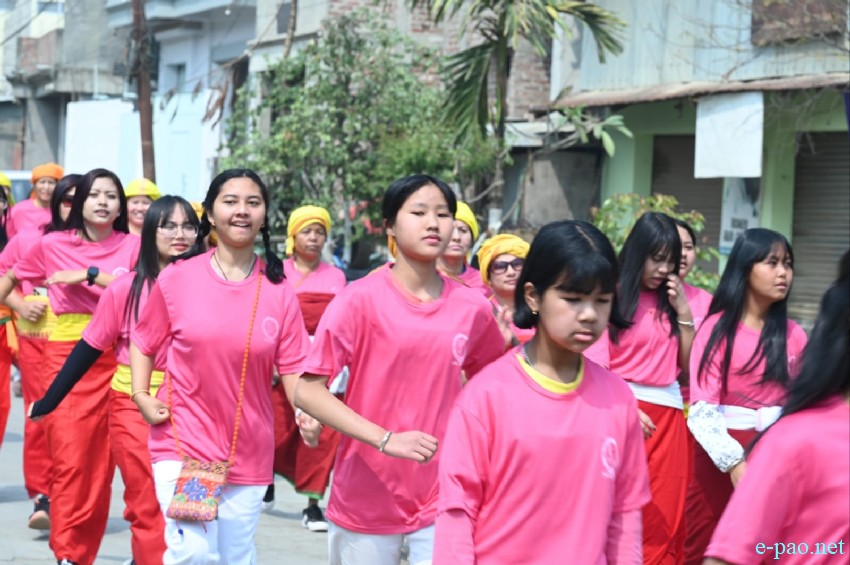 Yaoshang Mei Loukhatpa - Torch lighting by members of club from Leikai Clubs :: 03rd March 2026