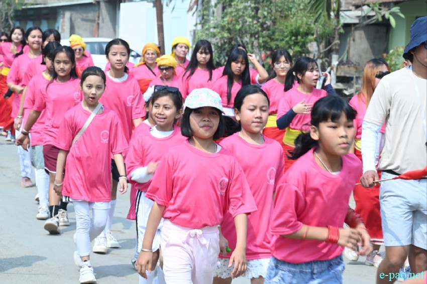 Yaoshang Mei Loukhatpa - Torch lighting by members of club from Leikai Clubs :: 03rd March 2026