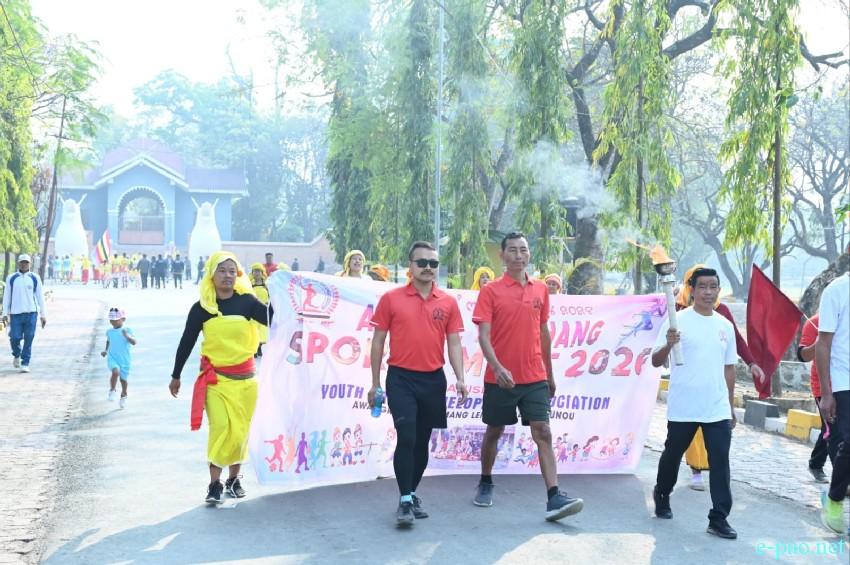 Yaoshang Mei Loukhatpa - Torch lighting by members of club from Leikai Clubs :: 03rd March 2026