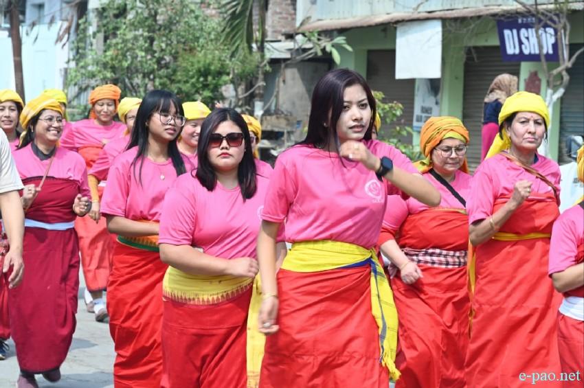 Yaoshang Mei Loukhatpa - Torch lighting by members of club from Leikai Clubs :: 03rd March 2026