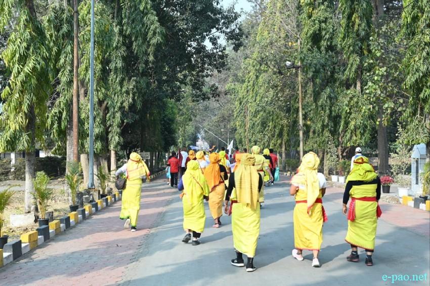Yaoshang Mei Loukhatpa - Torch lighting by members of club from Leikai Clubs :: 03rd March 2026