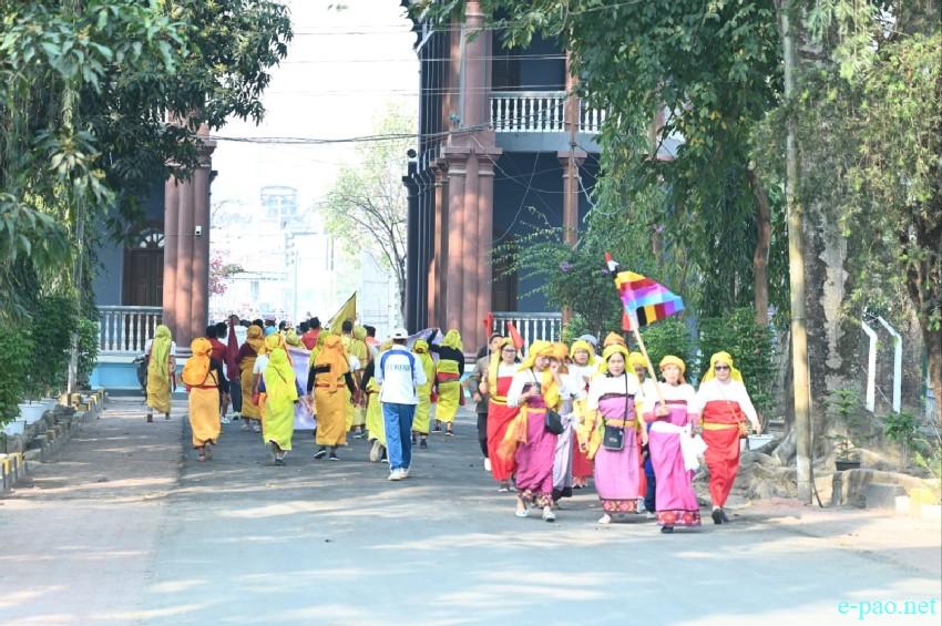 Yaoshang Mei Loukhatpa - Torch lighting by members of club from Leikai Clubs  :: 03rd March 2026