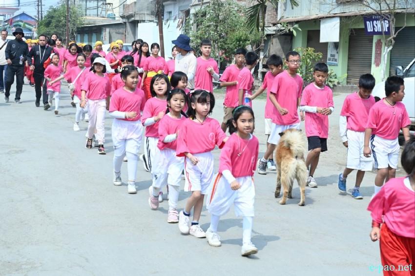 Yaoshang Mei Loukhatpa - Torch lighting by members of club from Leikai Clubs :: 03rd March 2026