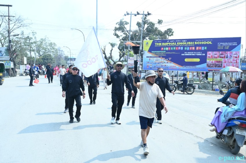 Yaoshang Mei Loukhatpa - Torch lighting by members of club from Leikai Clubs :: 03rd March 2026