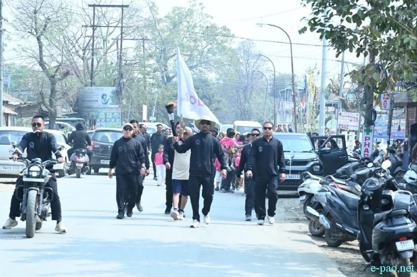 Yaoshang Mei Loukhatpa - Torch lighting by members of club from Leikai Clubs :: 03rd March 2026