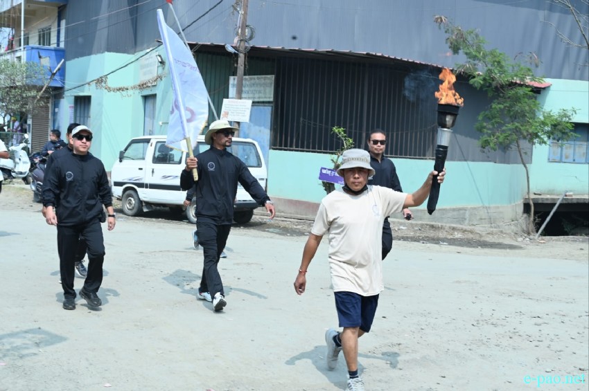 Yaoshang Mei Loukhatpa - Torch lighting by members of club from Leikai Clubs :: 03rd March 2026