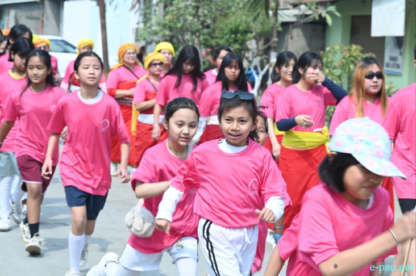 Yaoshang Mei Loukhatpa - Torch lighting by members of club from Leikai Clubs :: 03rd March 2026