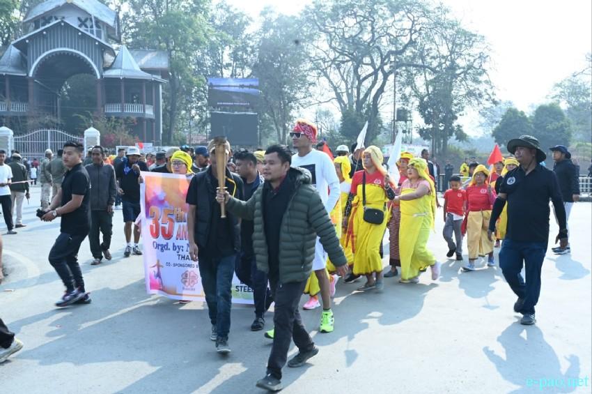 Yaoshang Mei Loukhatpa - Torch lighting by members of club from Leikai Clubs :: 03rd March 2026