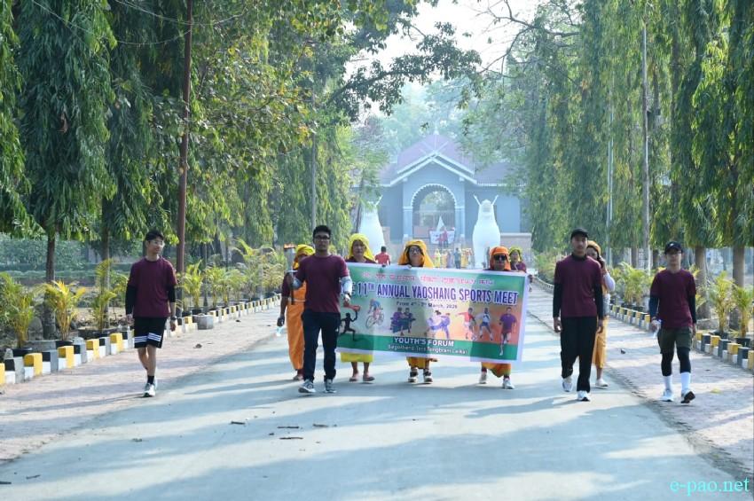 Yaoshang Mei Loukhatpa - Torch lighting by members of club from Leikai Clubs  :: 03rd March 2026