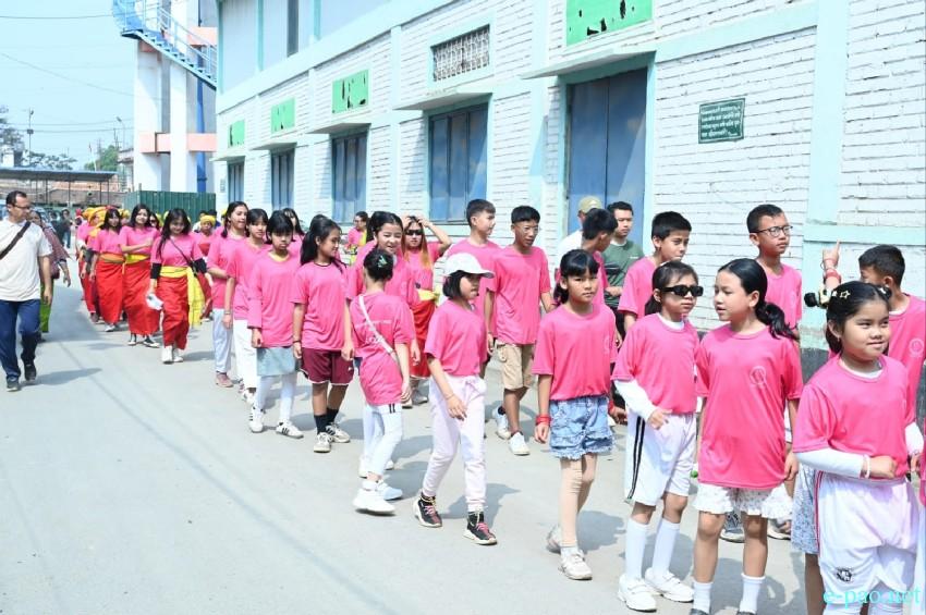 Yaoshang Mei Loukhatpa - Torch lighting by members of club from Leikai Clubs :: 03rd March 2026