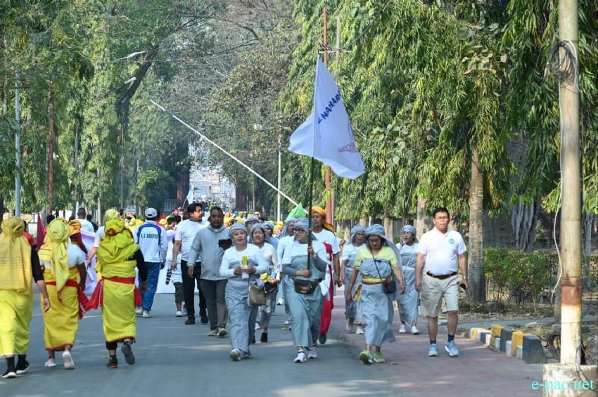 Yaoshang Mei Loukhatpa - Torch lighting by members of club from Leikai Clubs :: 03rd March 2026