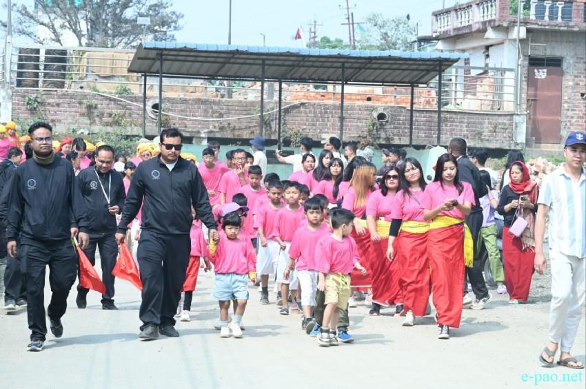 Yaoshang Mei Loukhatpa - Torch lighting by members of club from Leikai Clubs :: 03rd March 2026