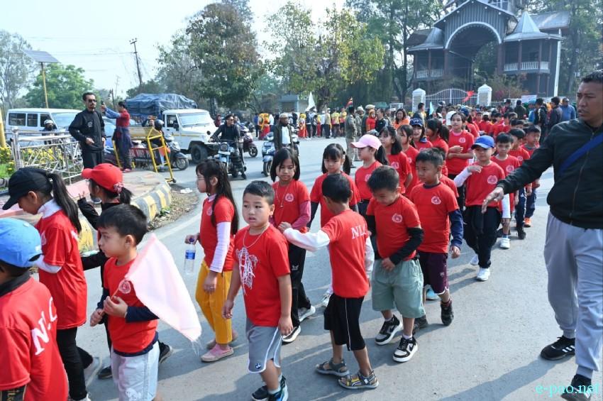 Yaoshang Mei Loukhatpa - Torch lighting by members of club from Leikai Clubs :: 03rd March 2026