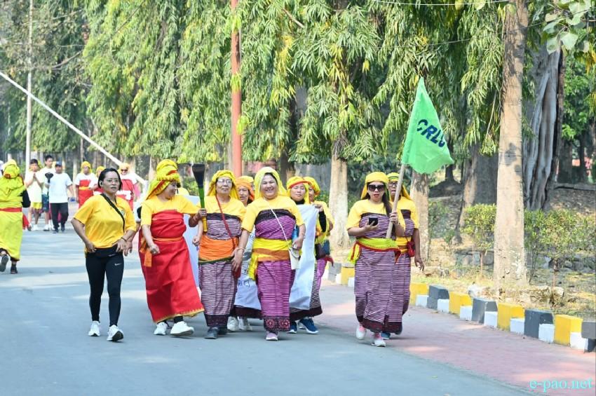 Yaoshang Mei Loukhatpa - Torch lighting by members of club from Leikai Clubs :: 03rd March 2026