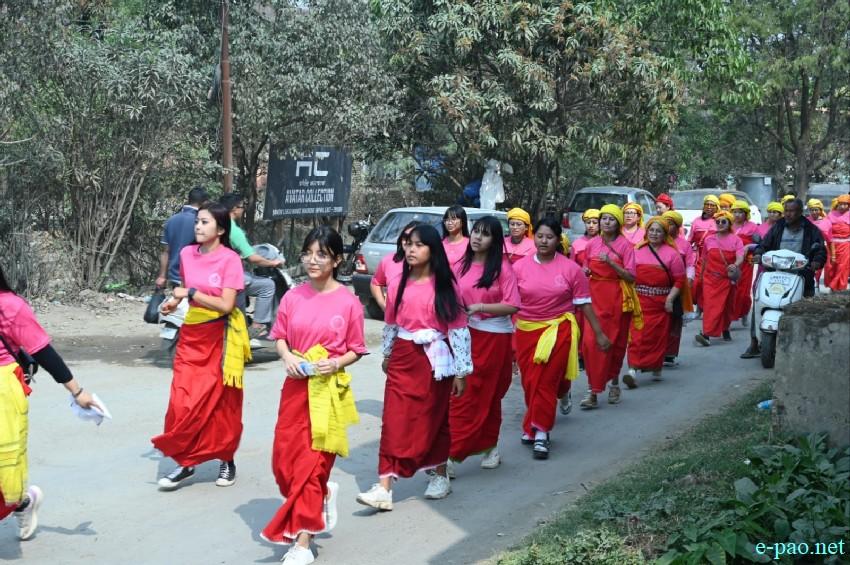Yaoshang Mei Loukhatpa - Torch lighting by members of club from Leikai Clubs :: 03rd March 2026
