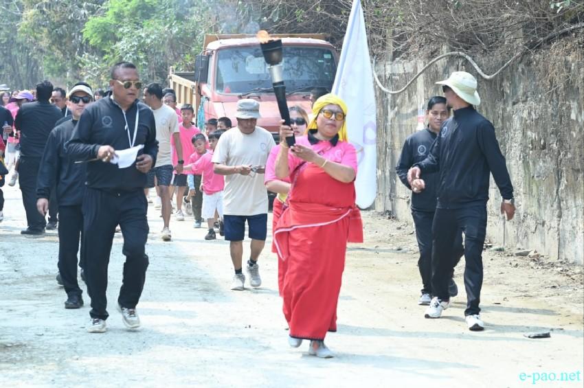 Yaoshang Mei Loukhatpa - Torch lighting by members of club from Leikai Clubs :: 03rd March 2026